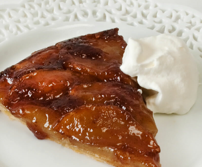 Caramelized Apple Cider Tart | LunaCafe